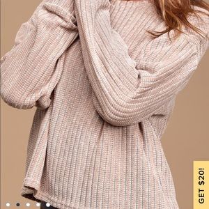 Lulus striped long sleeve